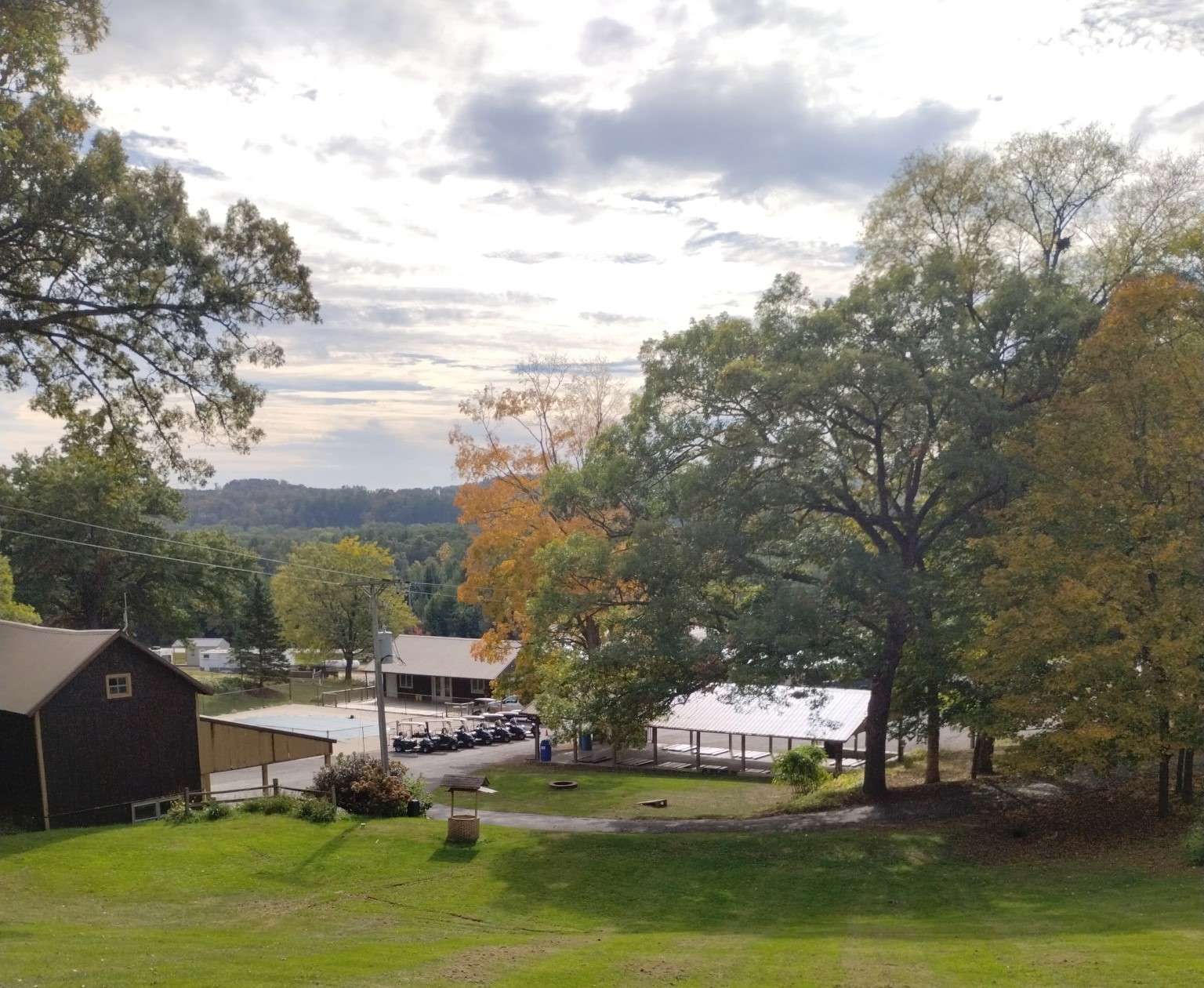 Driftless Region landscape near Chapparal RV Resort